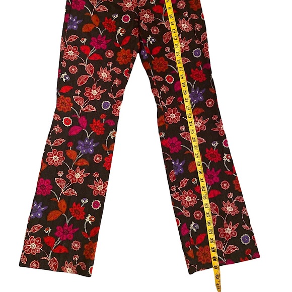VINTAGE Y2K SIGRID OLSEN SPORT FLORAL PANTS - Picture 6 of 10